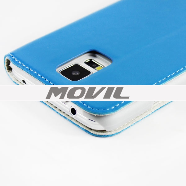 NP-1994 PU leathe funda para Samsung Galaxy S5 G900F-6